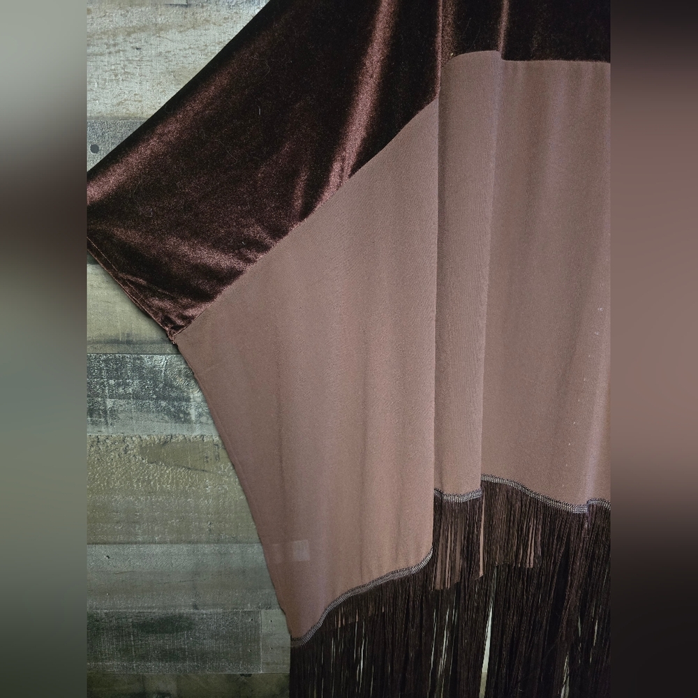 Free People Velvet Dreams Fringe Kimono - Picture 6 of 7